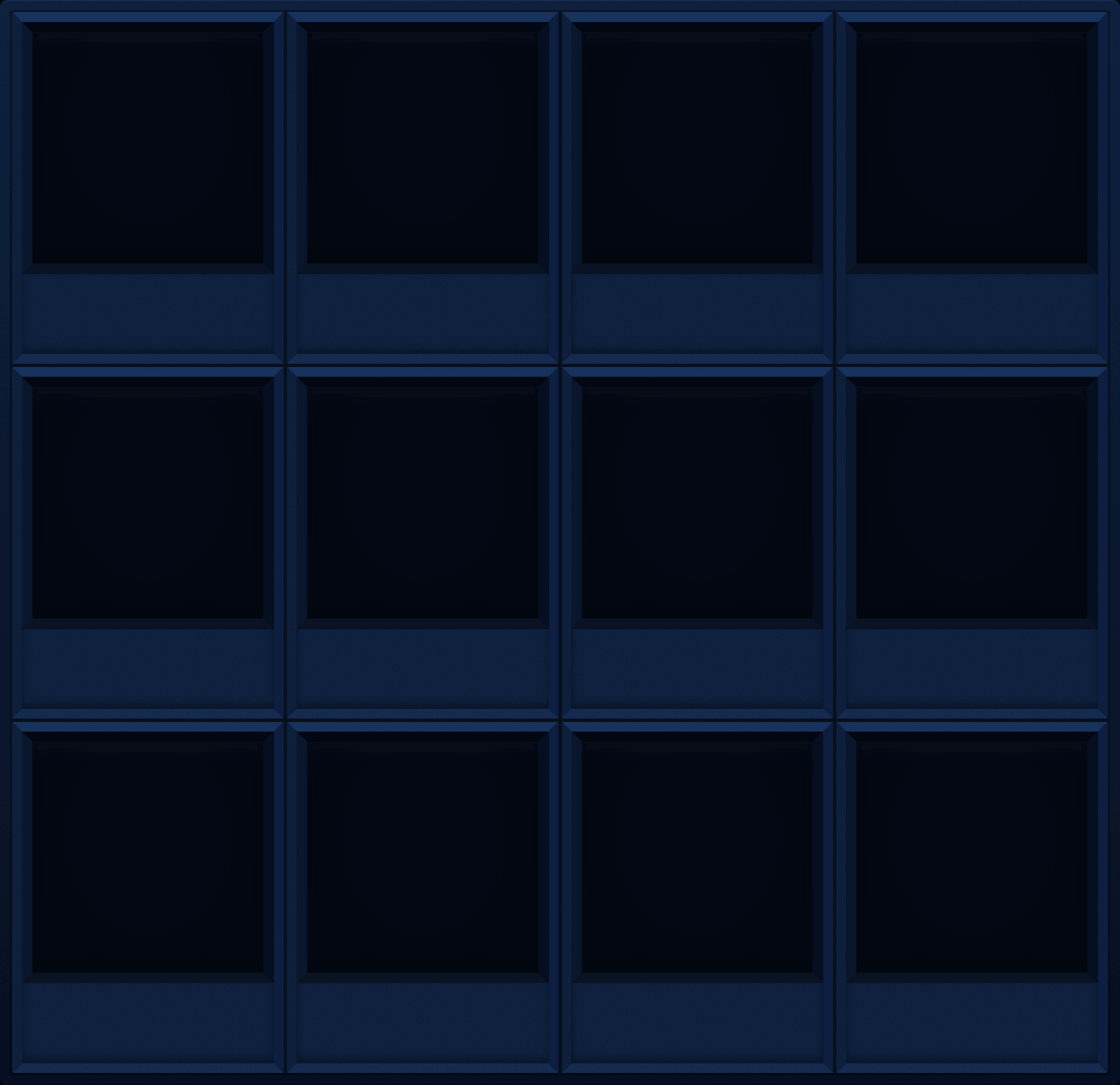Twilight Navy Display Case (3x4)